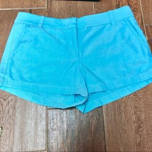 J. Crew bright blue shorts . Size 10